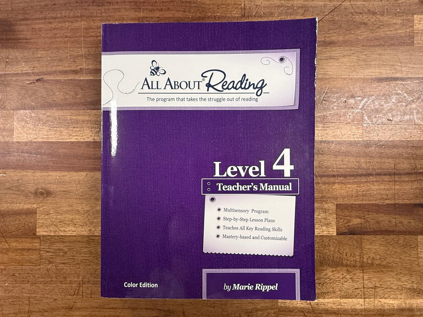 AAR Level 4 Teacher's Manual Color Edition (VG)
