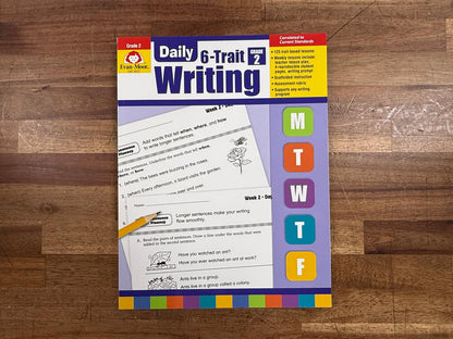 Evan-Moor Daily Writing 6-Trait Grade 2 (VG)