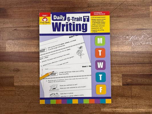Evan-Moor Daily Writing 6-Trait Grade 2 (VG)