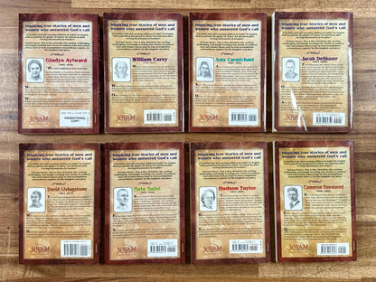 Christian Heroes Then & Now SET of 8 - Good & Clean overall