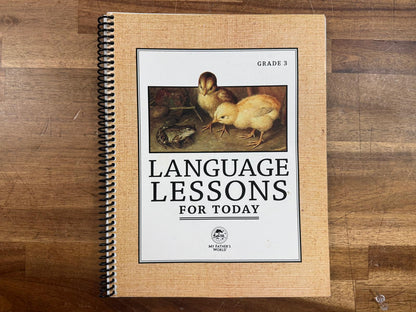 MFW Language Lessons for Today Grade 3 (Good & Clean)