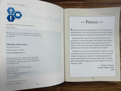 Our Father's World (God's Creation Ser.) - Arwine & McHugh (VG)