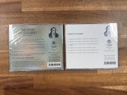 MFW Story of Schubert & Best Music of Schubert CDs (NEW)