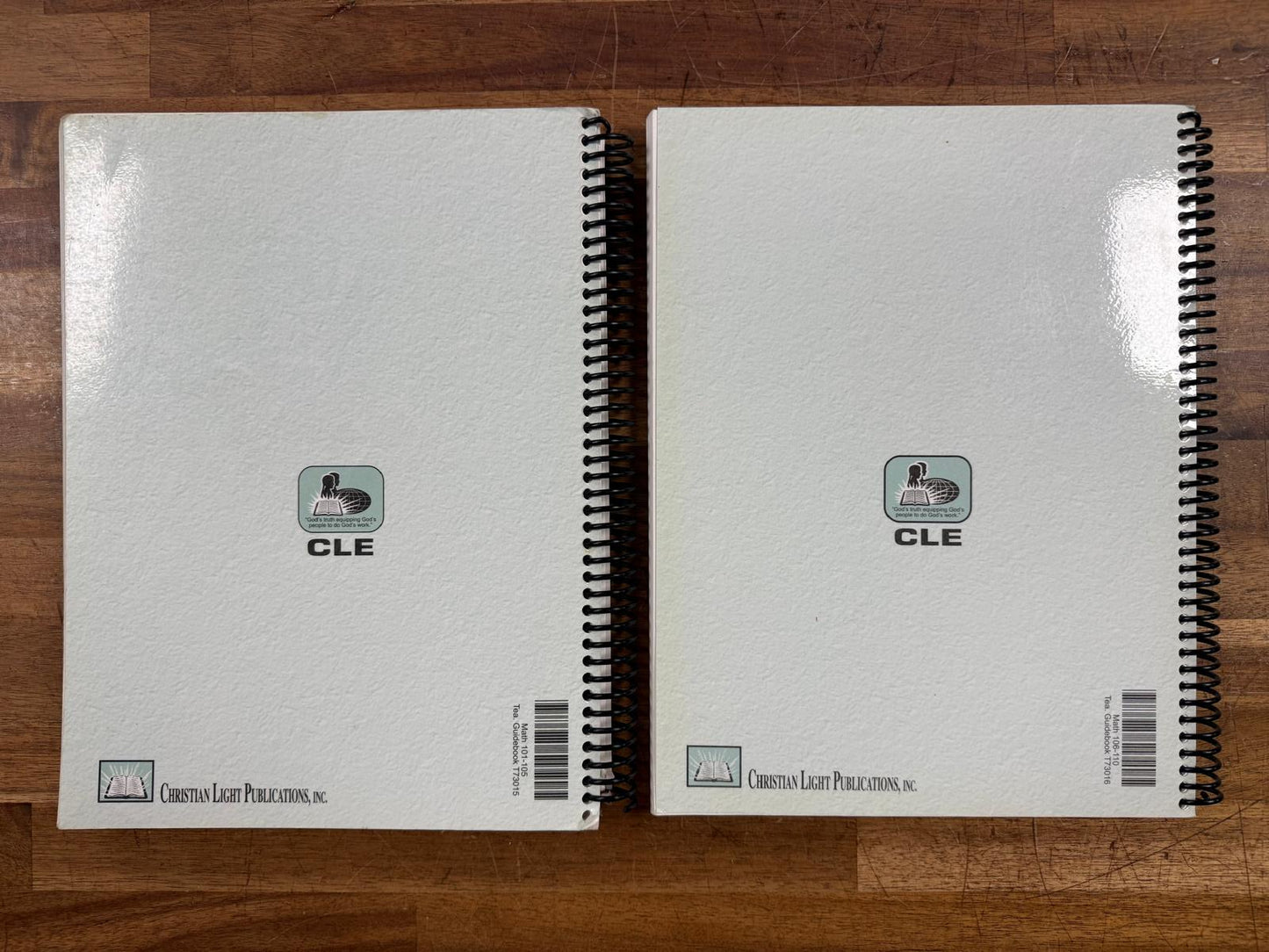 CLE Math Sunrise Ed Teacher Guide 101-110 & 7 Light Units 104-110