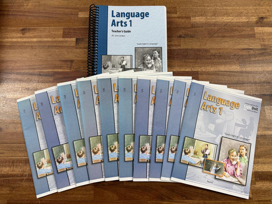 CLE Language Arts 1 Sunrise 2nd Ed Complete SET - Like New