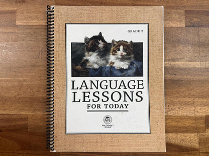 MFW Language Lessons for Today Grade 2 (Good & Clean)