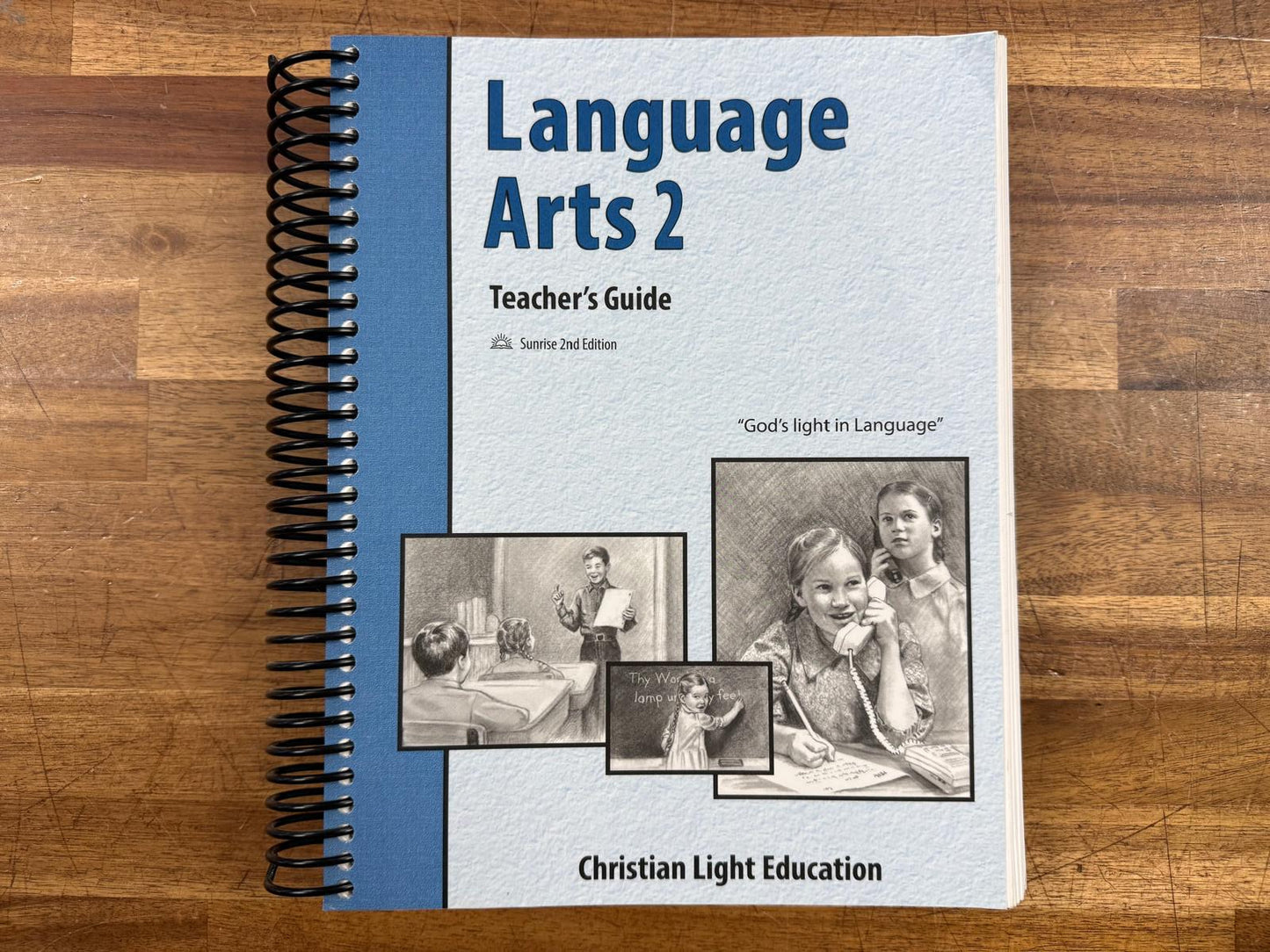 CLE Language Arts 2 2nd Ed Teacher's Guide (Good & Clean)