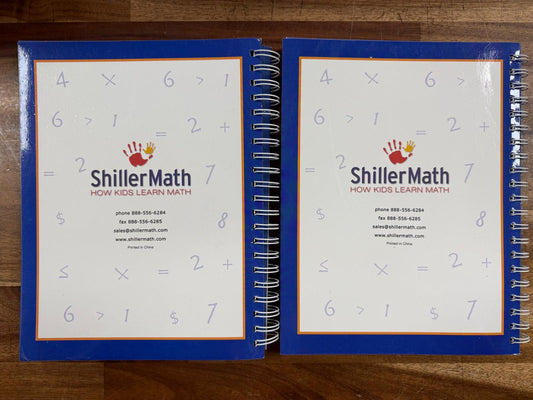ShillerMath Two SET: Lesson Book & Answer Guide - VG