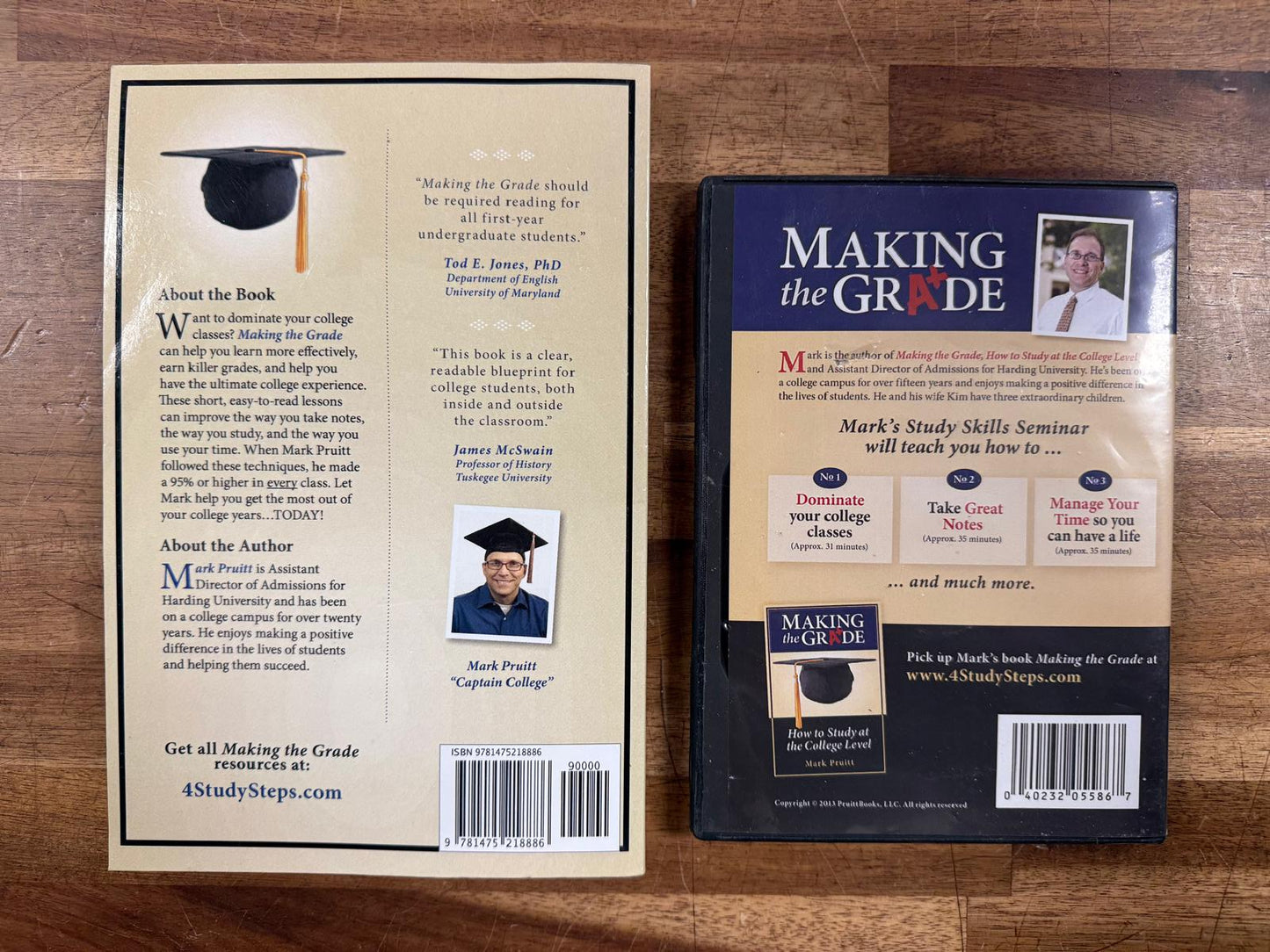 Making the Grade: How to Study at College Level w DVD