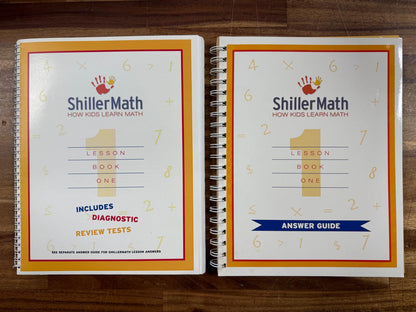 ShillerMath One SET: Lesson Book & Answer Guide - VG