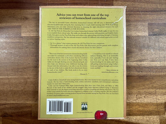 102 Top Picks for Homeschool Curriculum - Cathy Duffy
