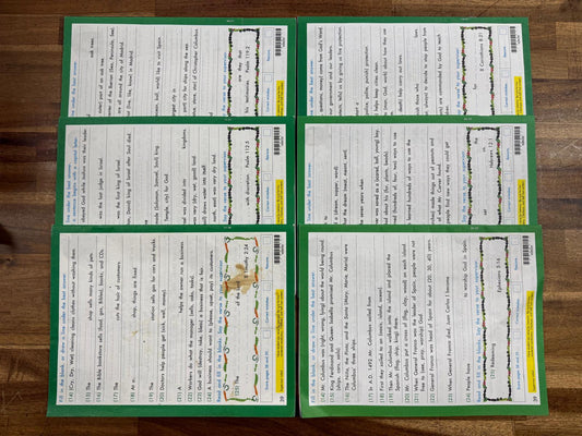 ACE PACEs Social Studies 4th Ed 1030, 1032-1036 (see Description)