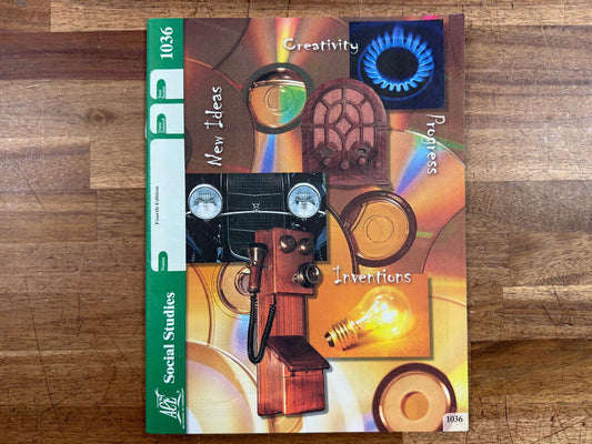 ACE PACE Social Studies 4th Ed Workbook 1036 (Like New)