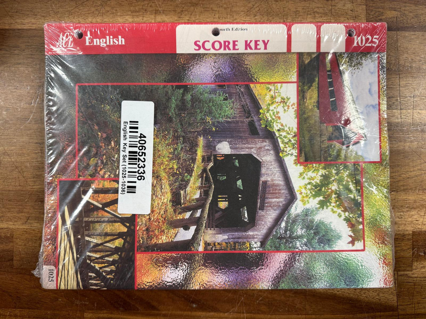 ACE Pace English 4th Edition Score Keys 1025-1036 (NEW)