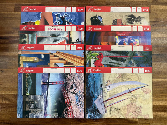 ACE PACE English 4th Edition 1029-1036 (Good - See Description)