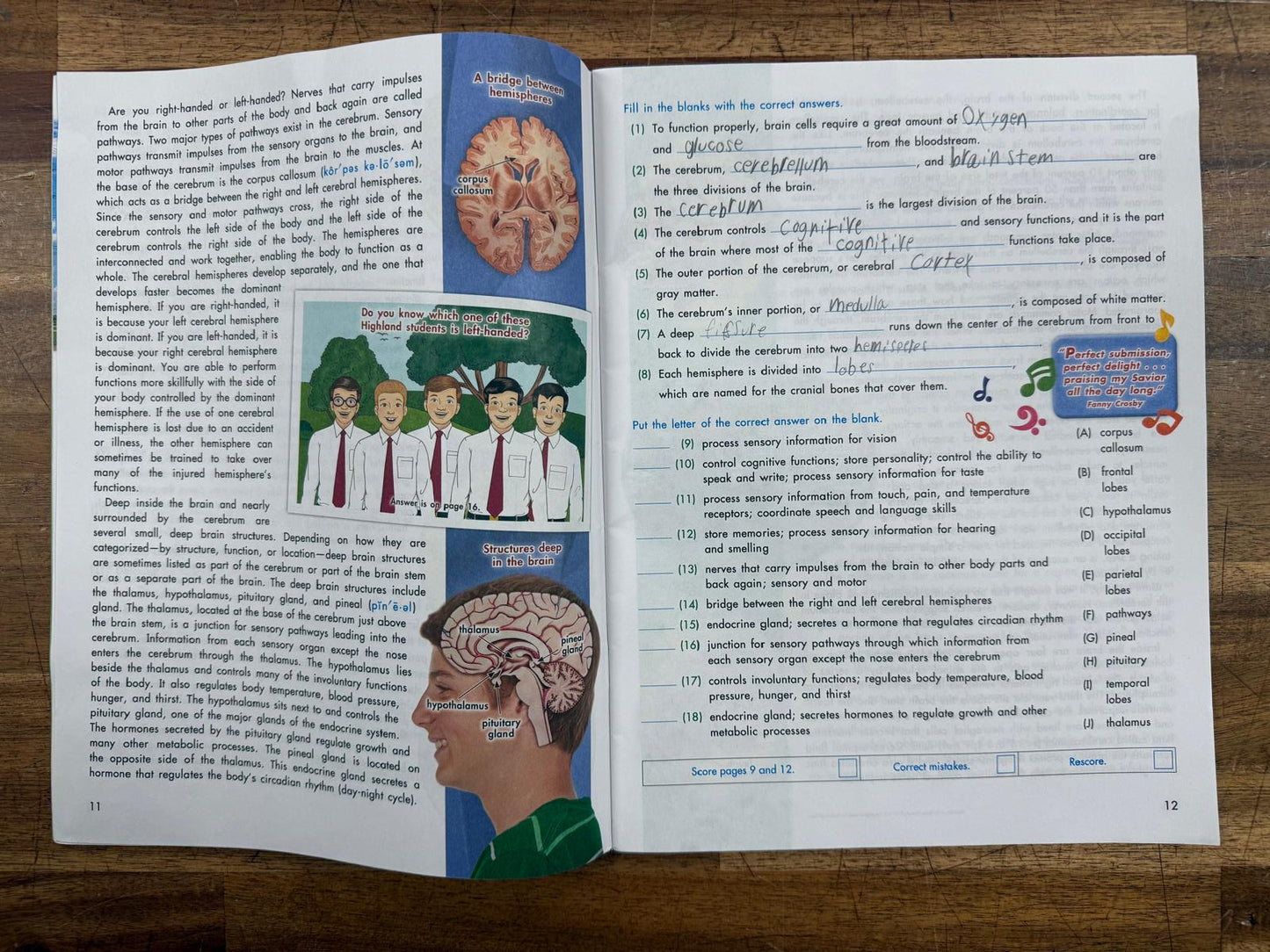 ACE PACE Science 4th Edition Text 1105-1108 (see Description)