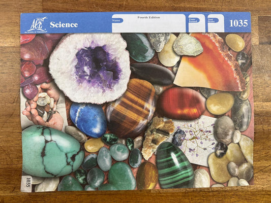ACE PACE Science 4th Edition Text w. Test 1035 (Good & Clean)