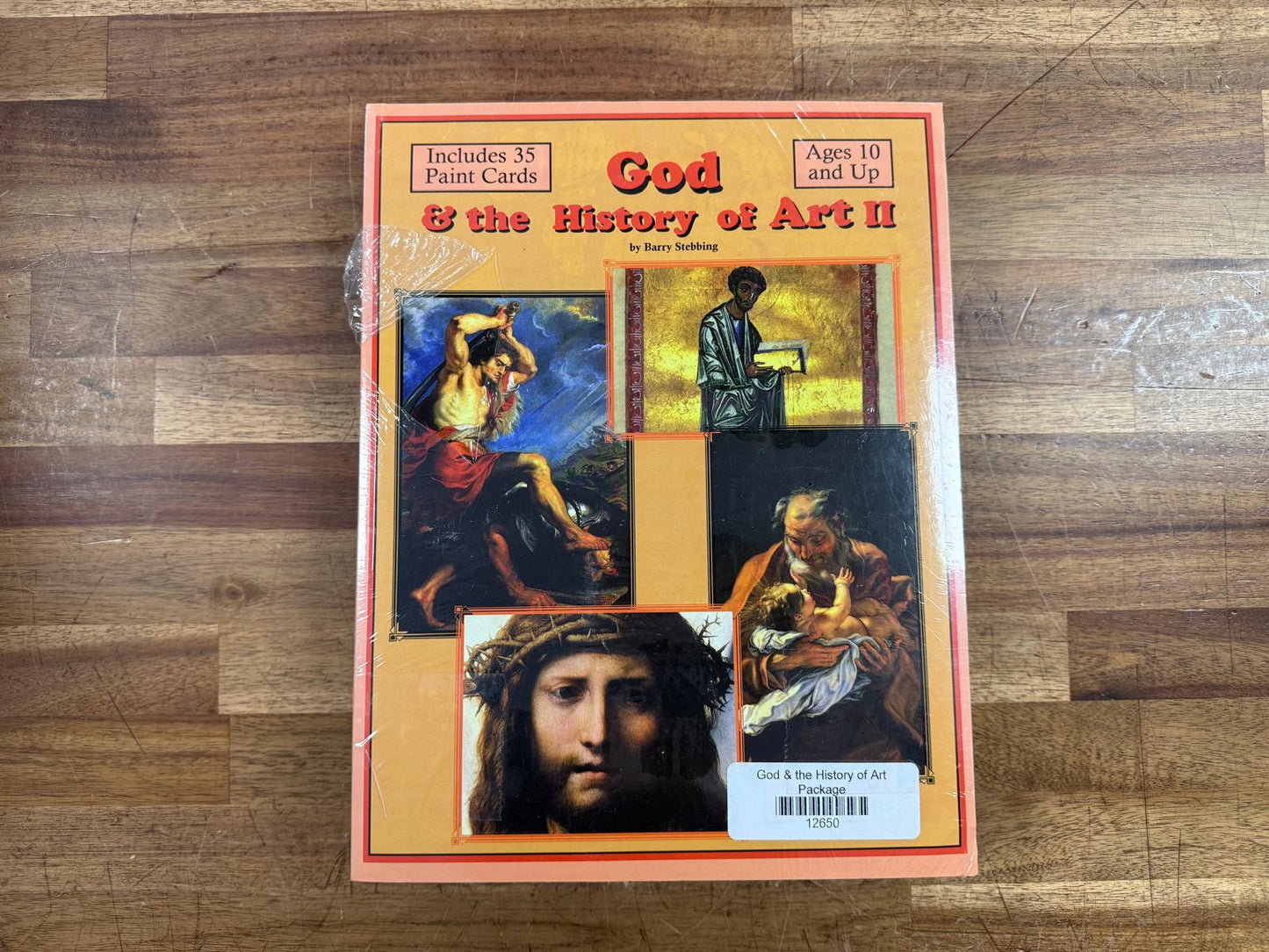 God & the History of Art I & II SET w Cards - Barry Stebbing (NEW)