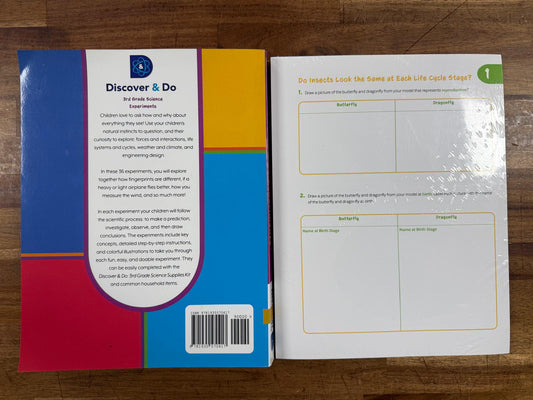 InquisiKids Discover & Do 3rd Grade Science Experiments SET (VG)
