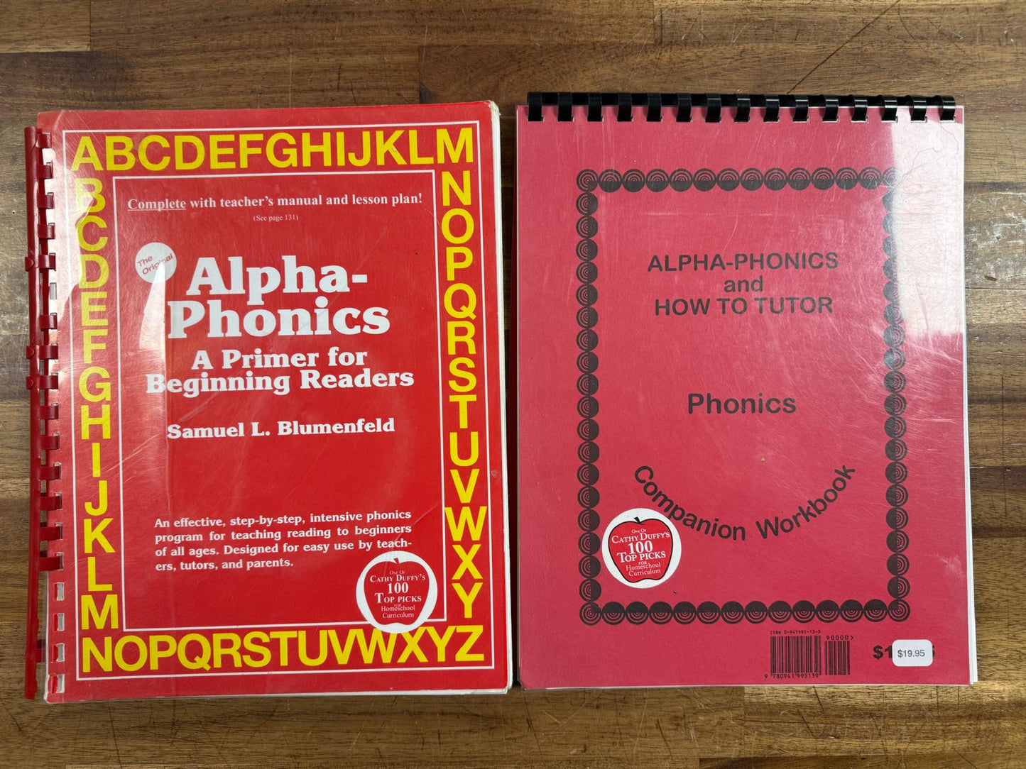 Alpha-Phonics SET Teacher Manual w CD-ROM & Workbook (Good)