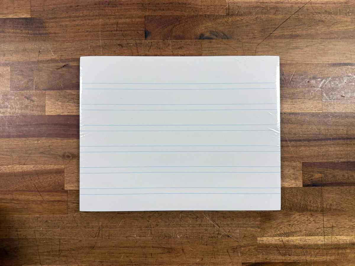 Writing Notebook Without Spring Learning Without Tears Wide Double Line Notebook Paper (2-Pack) - New ...