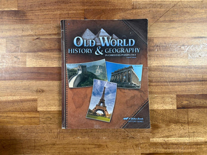 Abeka Old World History & Geography 4th Ed Gr 5 (Clean)