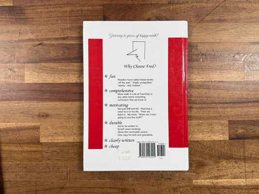 Life of Fred: Apples Elementary Series Math Textbook (Good)