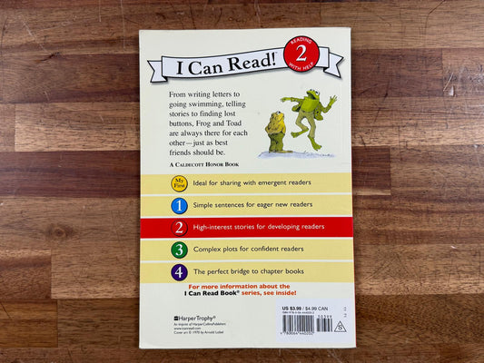 Frog and Toad are Friends (I Can Read 2) - Lobel (VG)