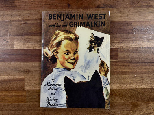 Benjamin West and His Cat Grimalkin - Marguerite Henry (Good)
