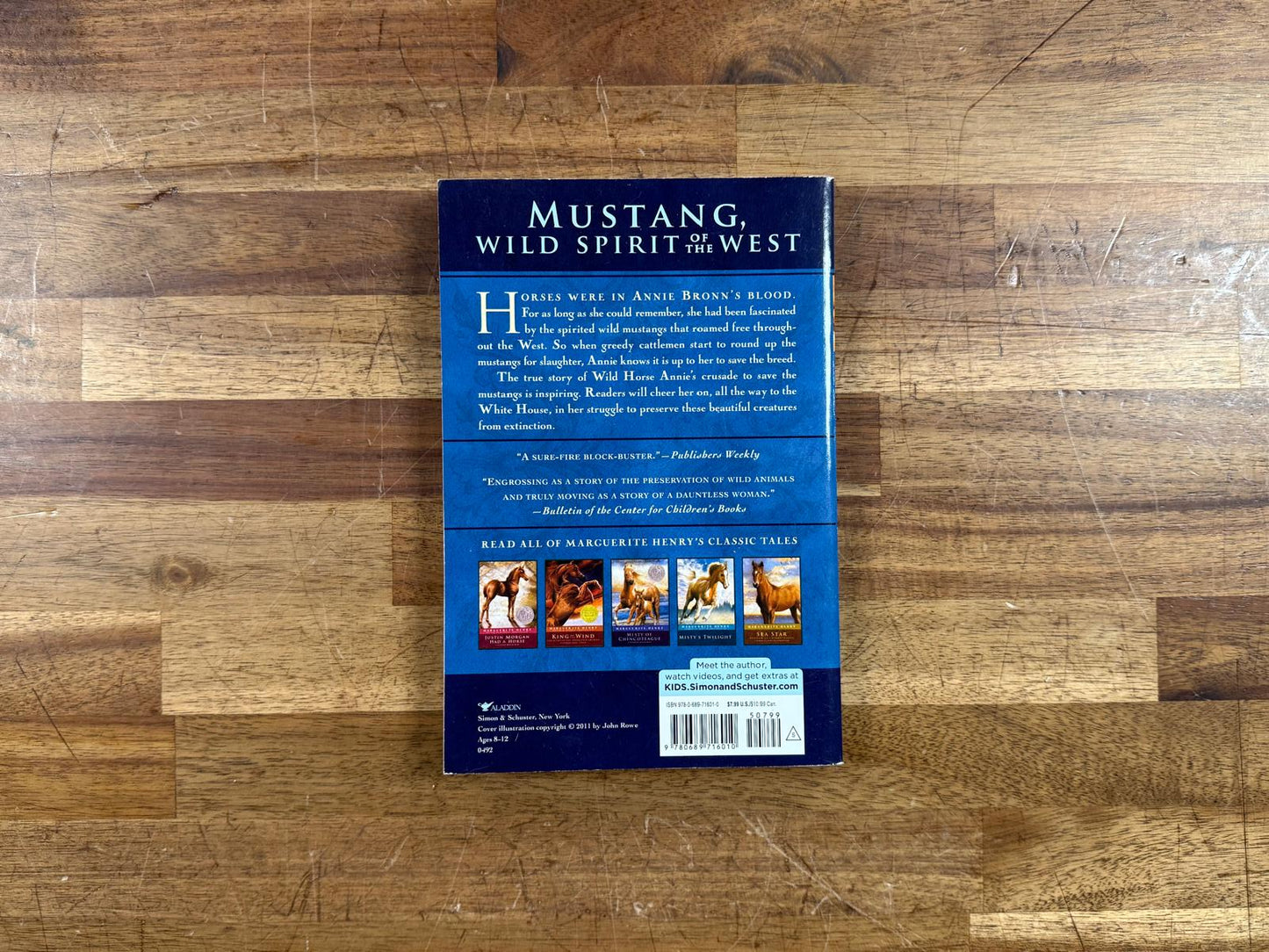 Mustang: Wild Spirit of the West - Marguerite Henry (Good)
