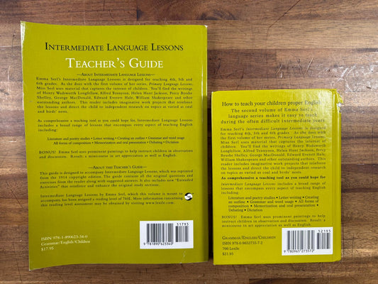 Intermediate Language Lessons SET: Text & Guide (see description)