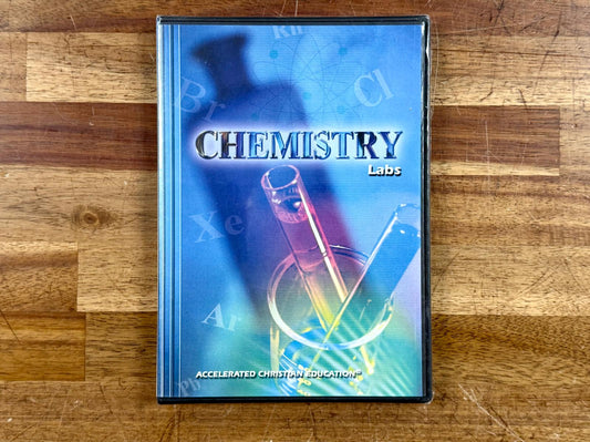 ACE School of Tomorrow Chemistry Labs DVD Set (NEW)