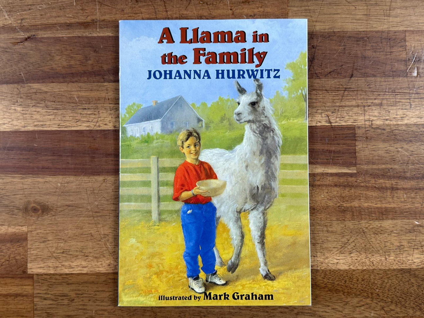 A Llama in the Family - Johanna Hurwitz, Avyx (VG)