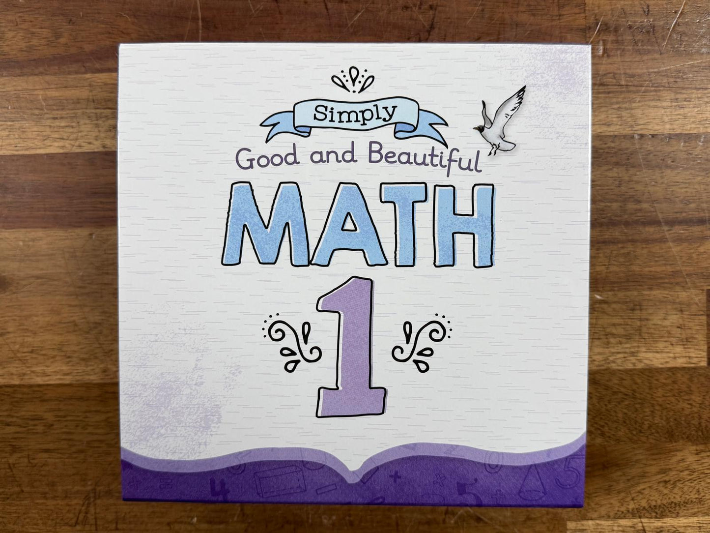 Simply Good & Beautiful Math 1 Manipulatives Box Latest Ed (VG)