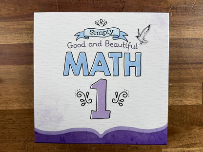 Simply Good & Beautiful Math 1 Manipulatives Box Latest Ed (VG)