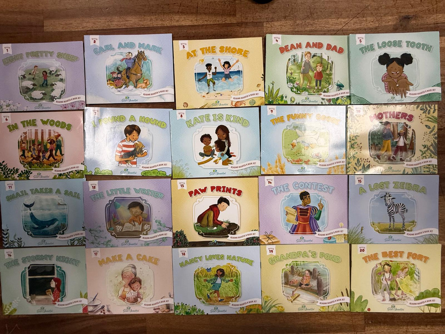 Good & Beautiful Reading Booster B Books (VG)