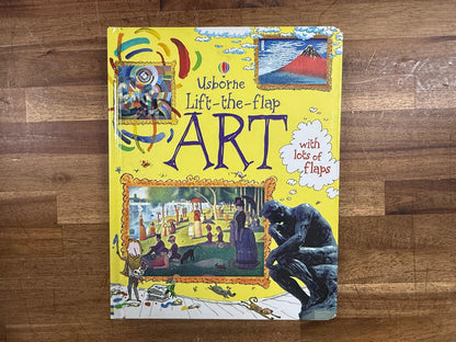 Usborne Lift-the-flap Art - Rosie Dickins, HC (Good & Clean)
