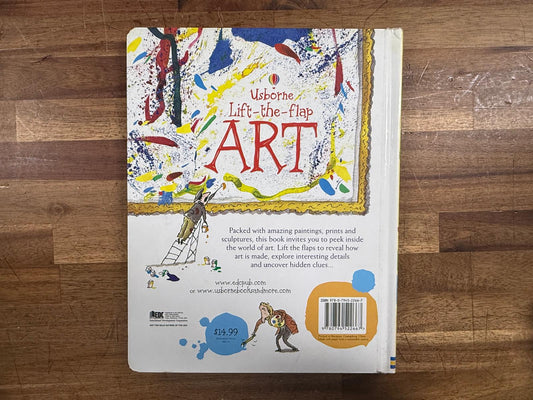 Usborne Lift-the-flap Art - Rosie Dickins, HC (Good & Clean)