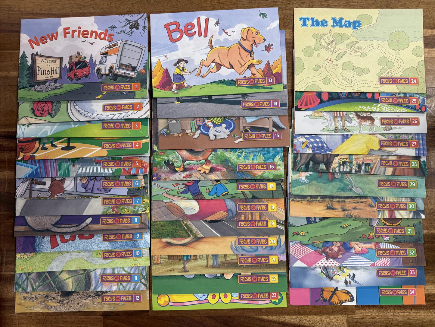 BJU Focus on Fives K5 4th Ed SET: Worktext, Phonics, Readers, Cards...