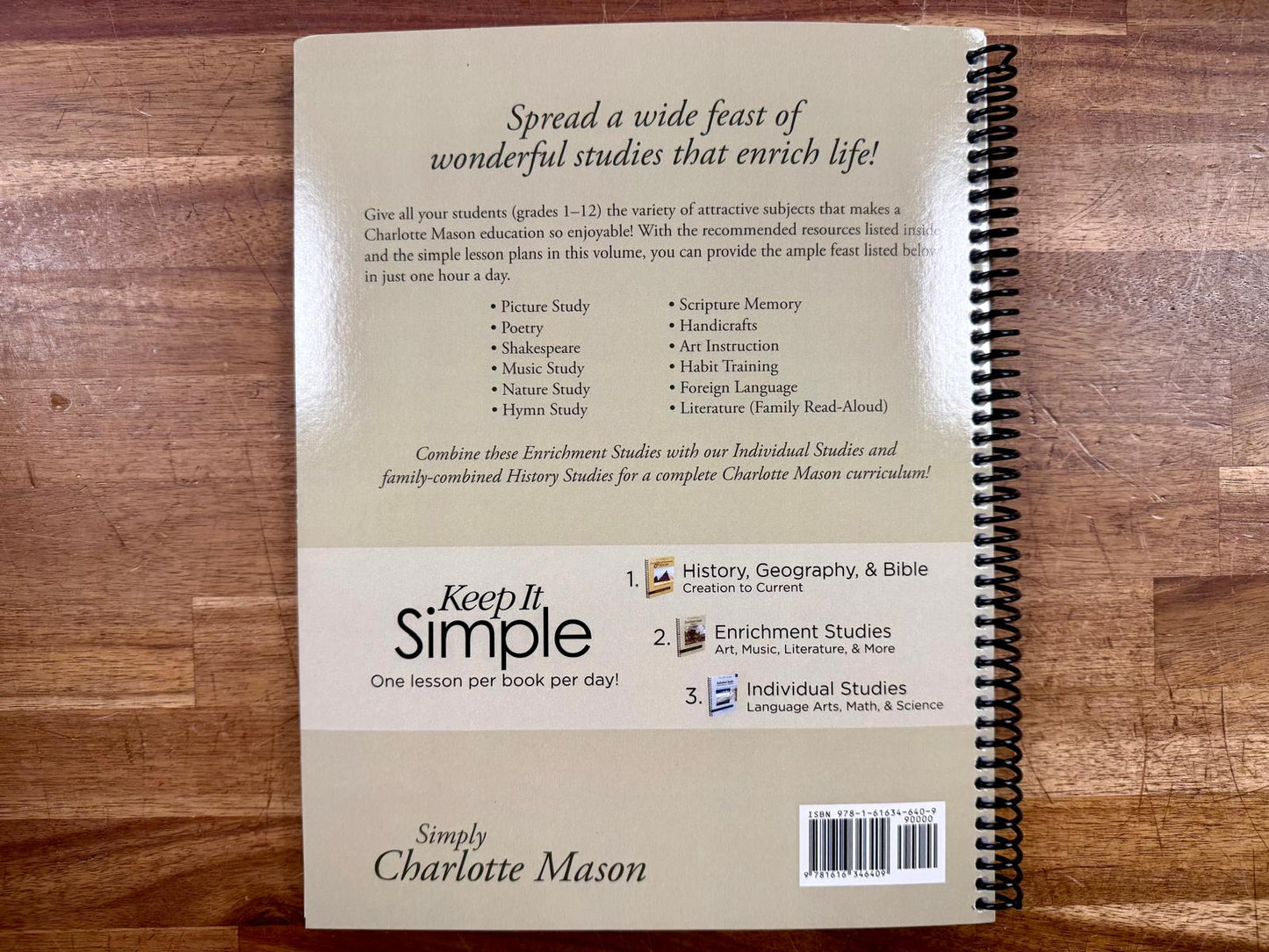 Charlotte Mason Enrichment Studies Volume 1 TG