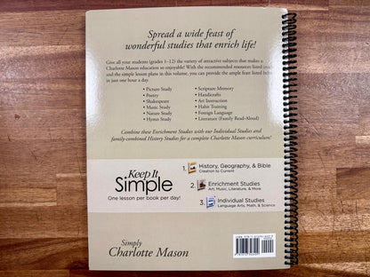 Charlotte Mason Enrichment Studies Volume 1 TG