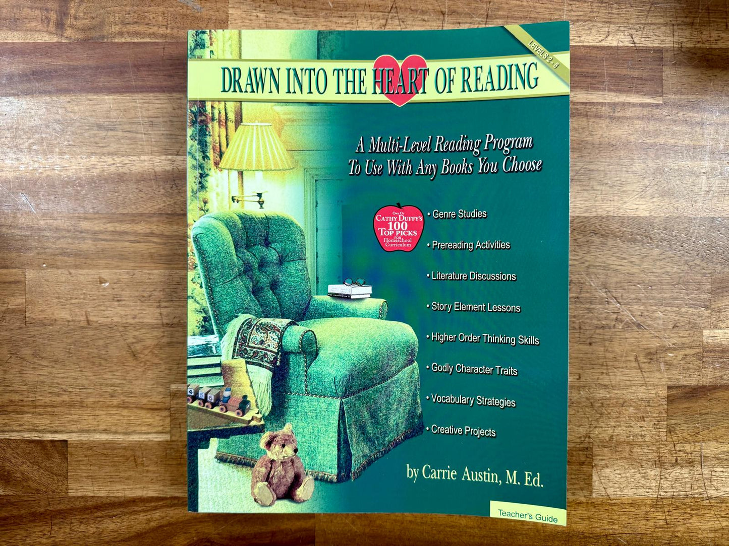 Drawn Into the Heart of Reading Teacher Guide Dakota - Like New