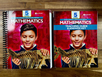 Apologia Exploring Creation w Math Level 5 SET (Acceptable)