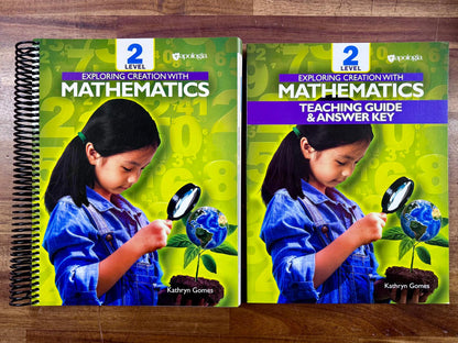 Apologia Exploring Creation w Math Level 2 SET (Like New)