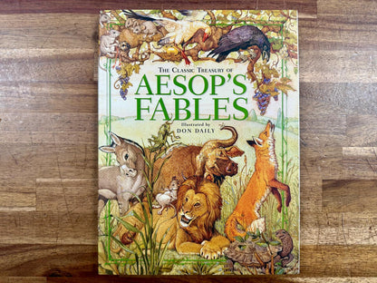 The Classic Treasury of Aesop's Fables - Like New