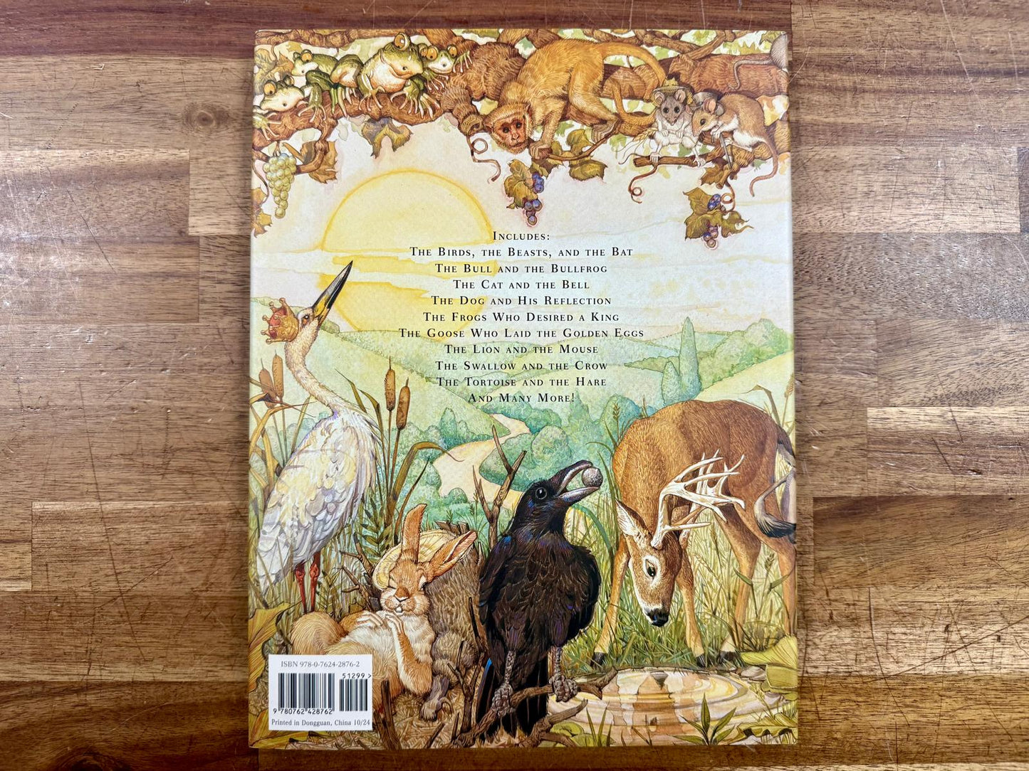 The Classic Treasury of Aesop's Fables - Like New