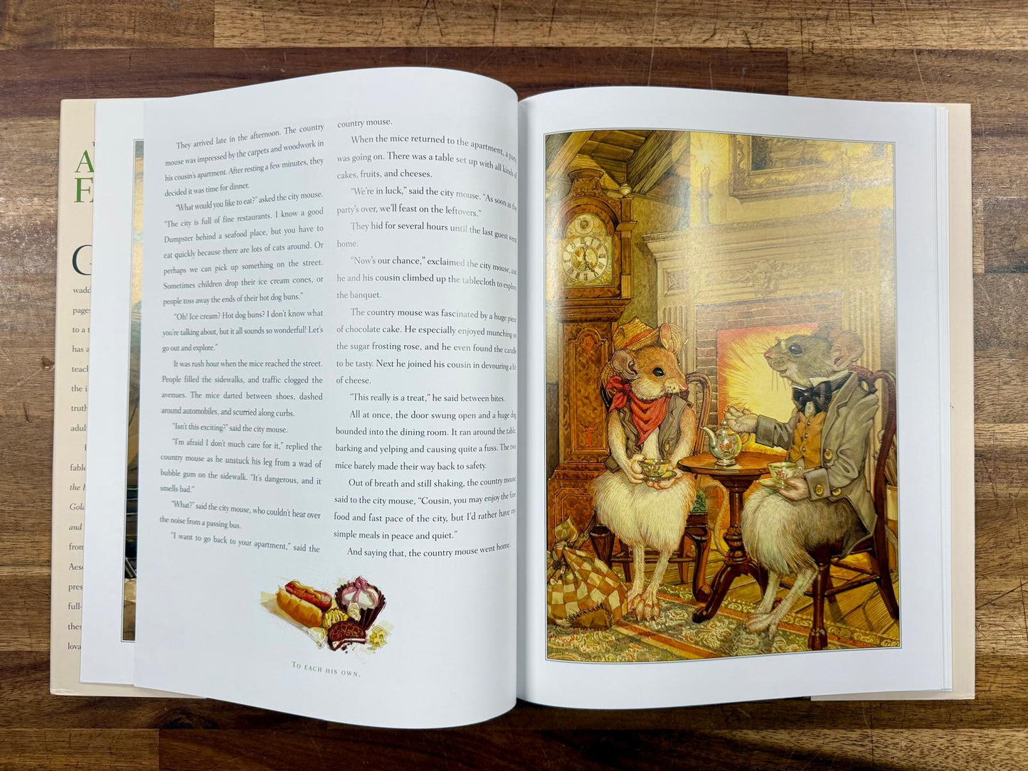 The Classic Treasury of Aesop's Fables - Like New