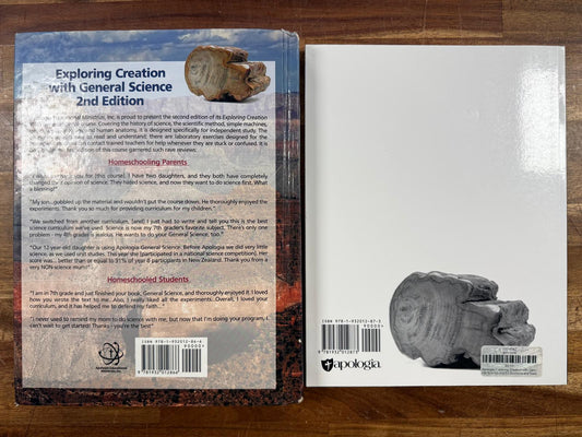 Exploring Creation w General Science 2nd Ed Text + Solutions & Tests