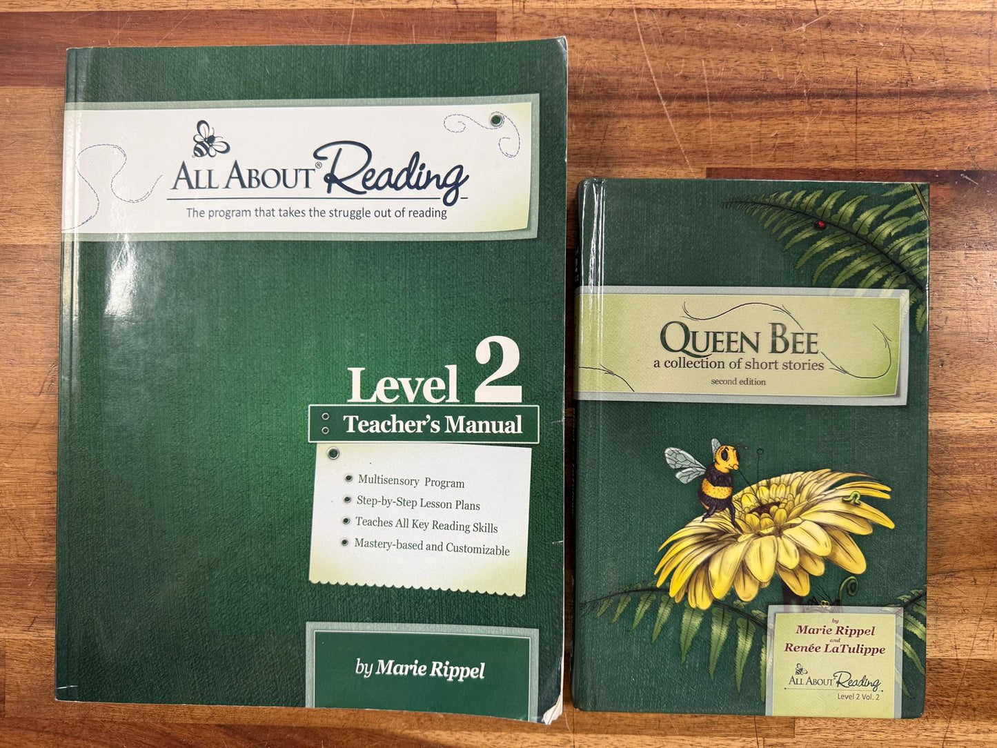 All About Reading Level 2 Teacher Manual & Reader Vol. 2 (Good)