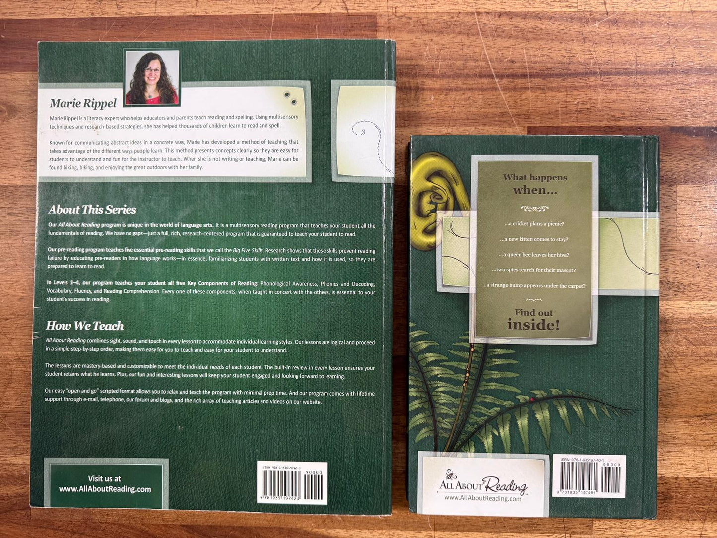 All About Reading Level 2 Teacher Manual & Reader Vol. 2 (Good)